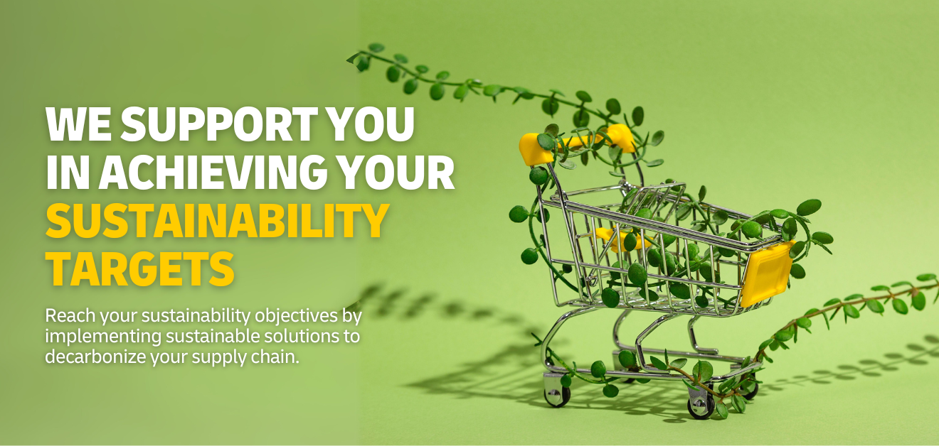 We support you in achieving your sustainability targets