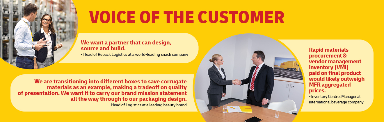 Voice of the customer banner